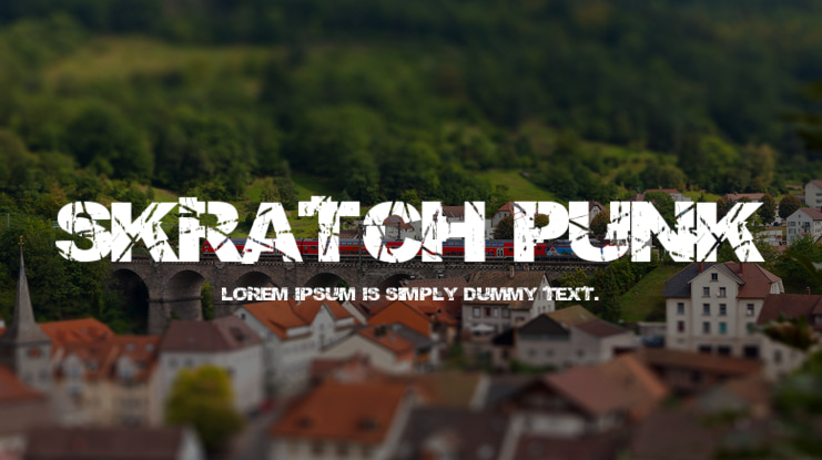 Skratch Punk Font