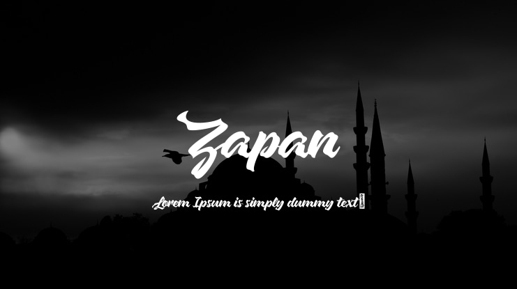 Zapan Font