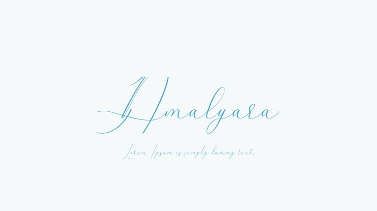 Amalyara Font