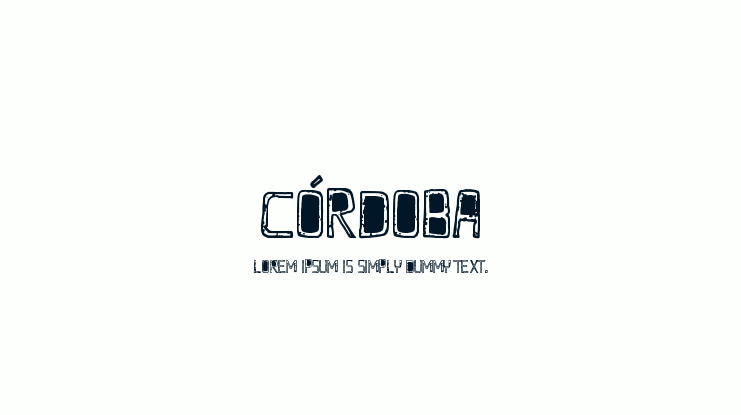 Córdoba Font