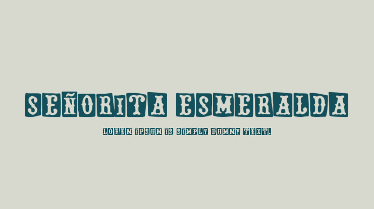 Señorita Esmeralda Font