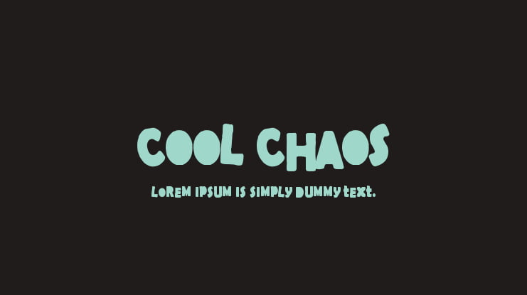 Cool Chaos Font