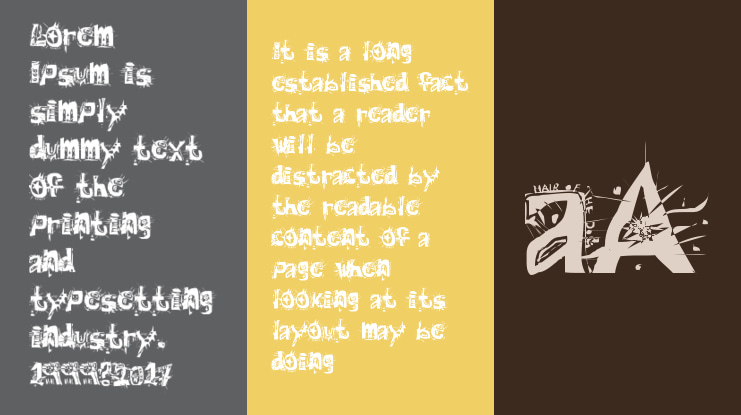 Hair of the Dog Font