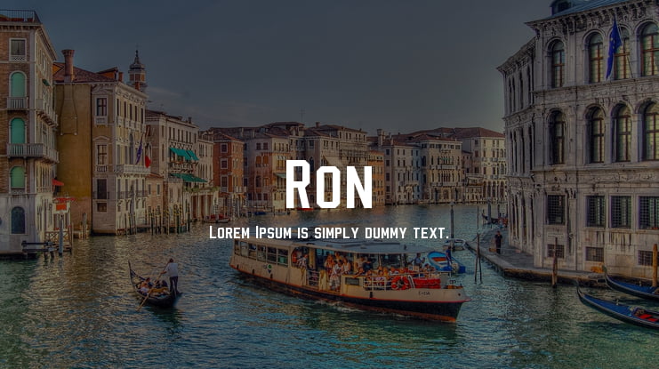 Download Free Ron Font Download Free For Desktop Webfont PSD Mockup Template