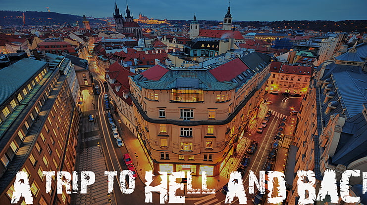 A Trip To Hell And Back Font