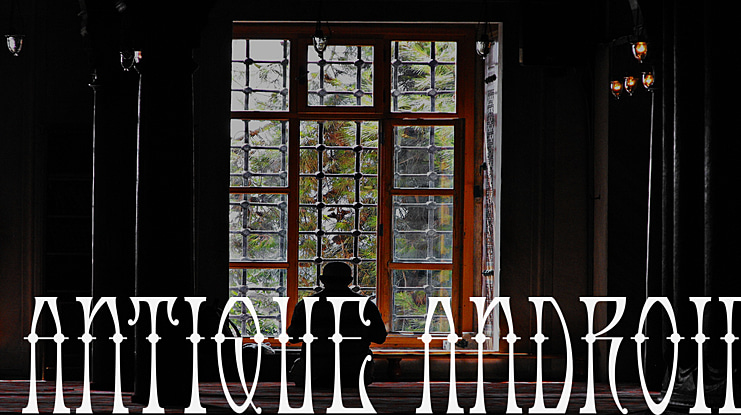 Antique Android Font