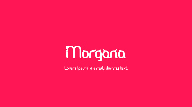 Morgana Font Family