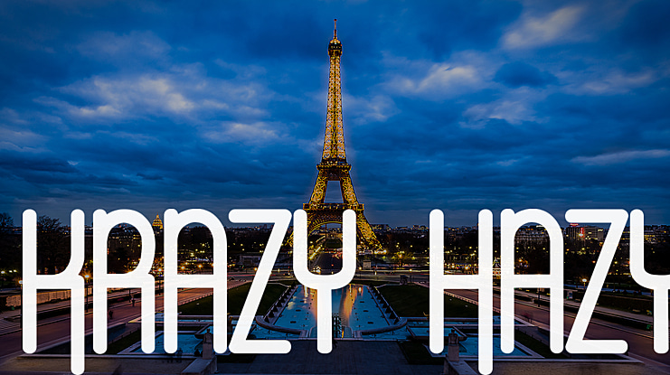 Krazy Hazy Font