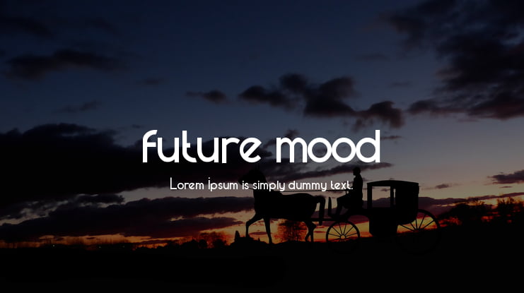 future mood Font