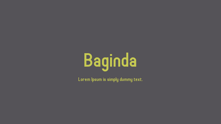 Baginda Font