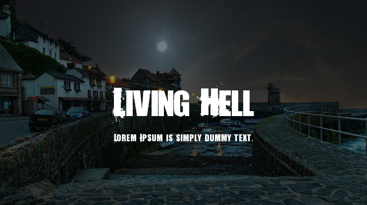 Living Hell Font