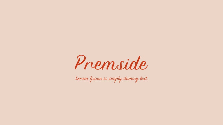 Premside Font