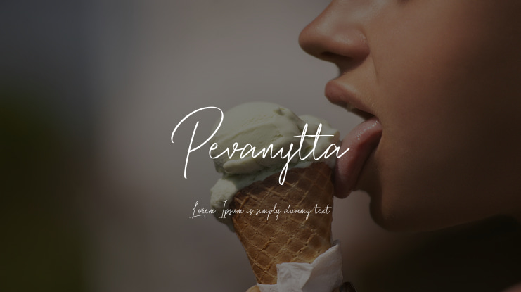 Pevanytta Font