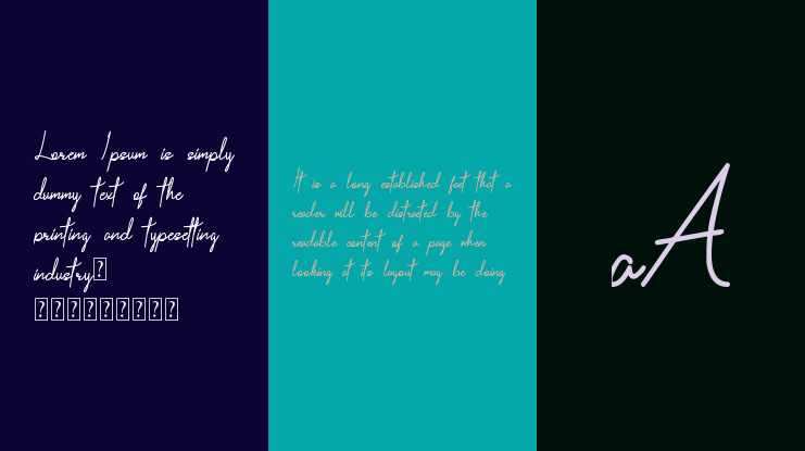 Khothambook Font