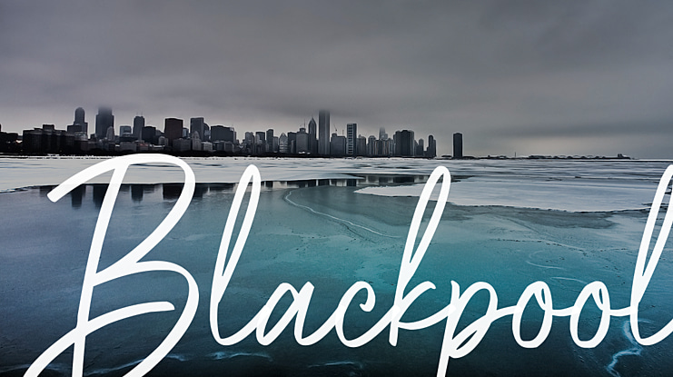 Blackpool Font