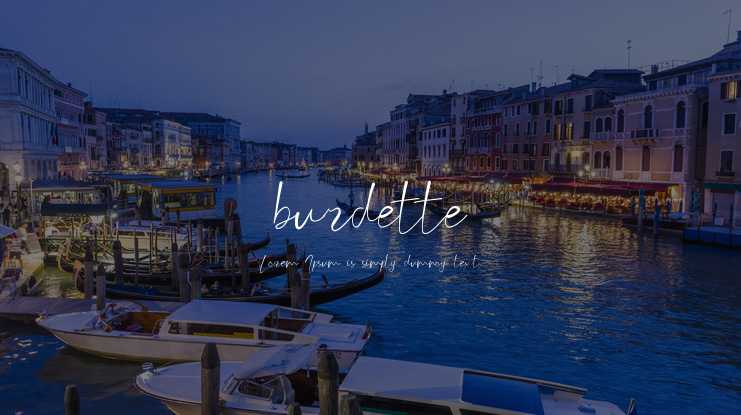 burdette Font