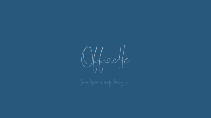 Officielle Font