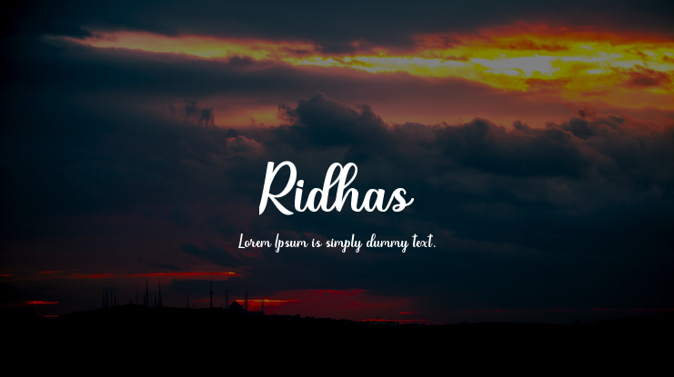 Ridhas Font