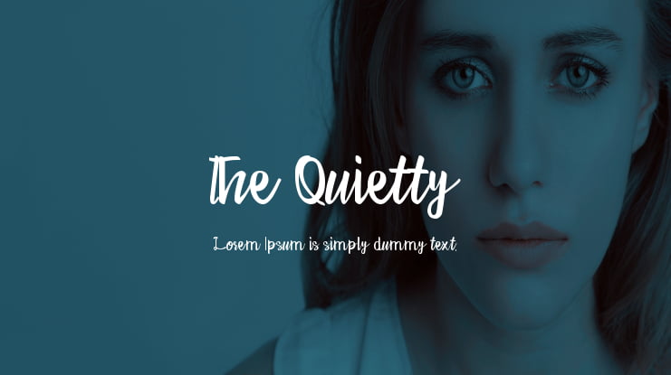 The Quietty Font