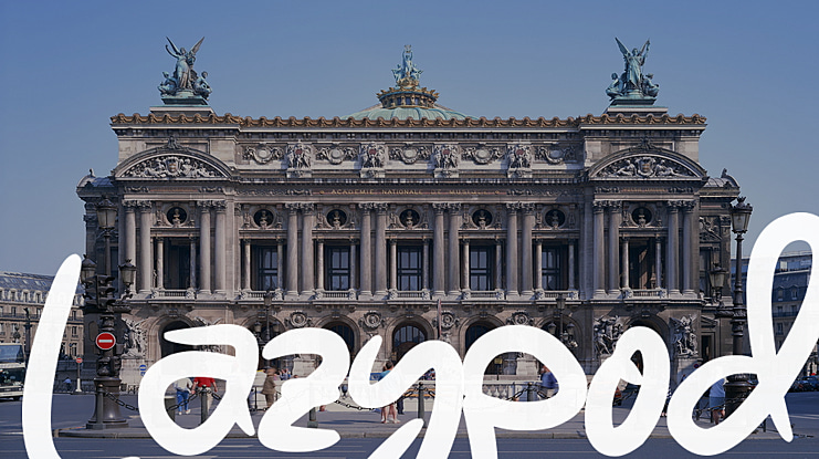 Lazypod Font