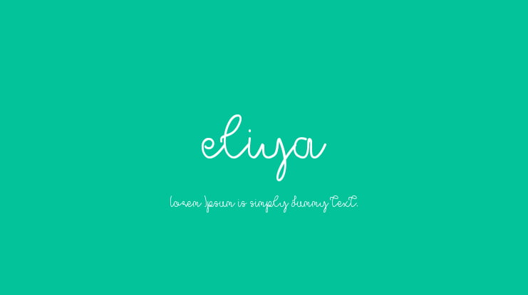 eliya Font