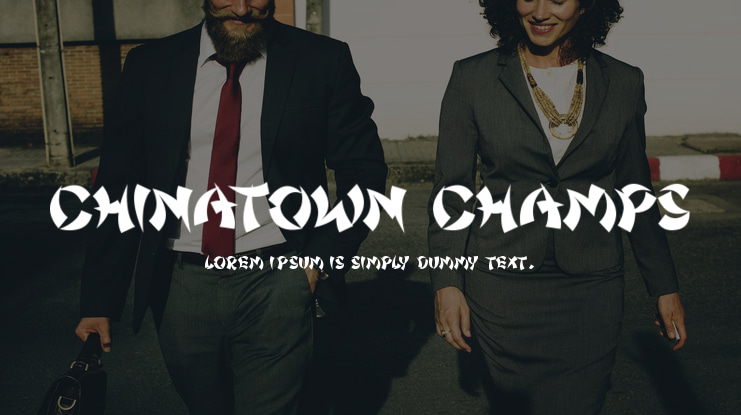 Chinatown Champs Font Family