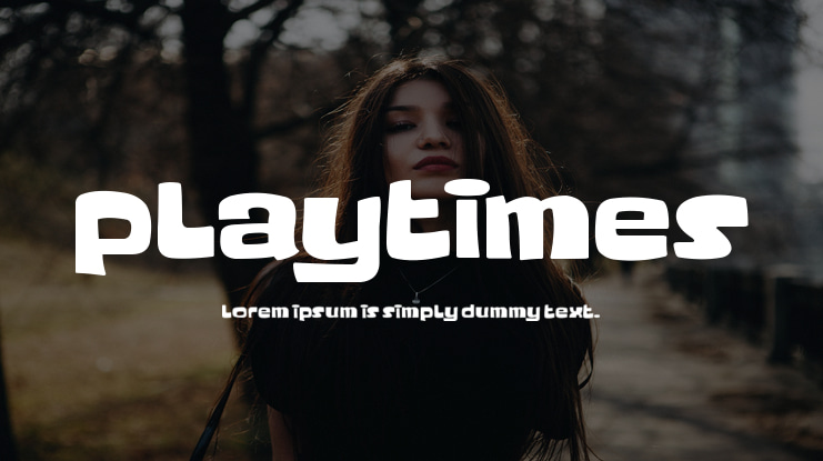 Playtimes Font