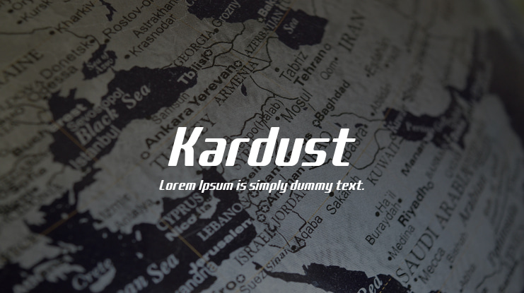 Kardust Font