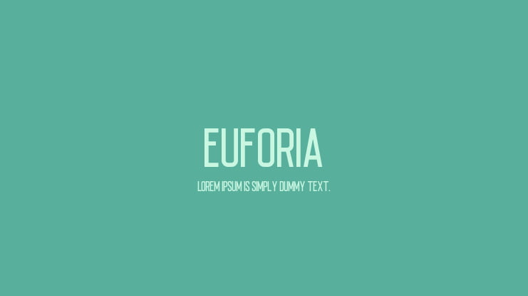 Euforia Font