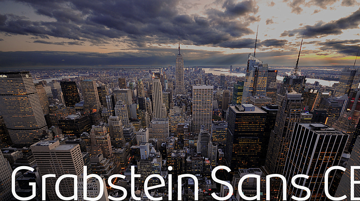 Grabstein Sans CE Font