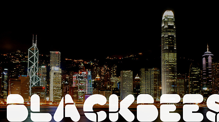 BlackBees Font Family