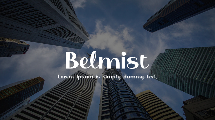 Belmist Font