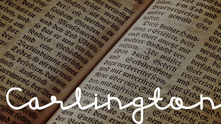 Carlington Font