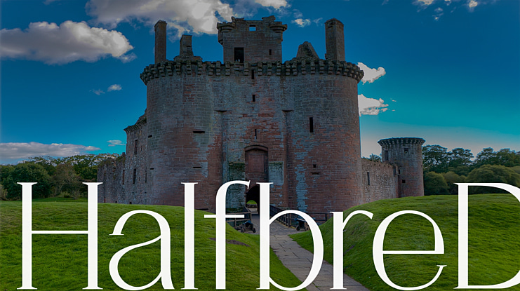 HalfbreD Font