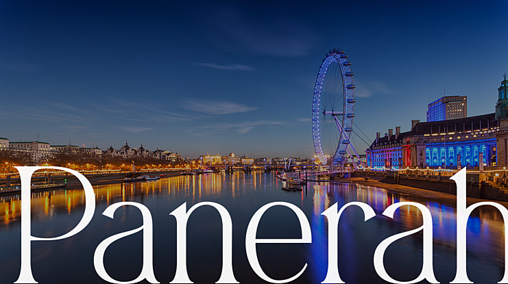 Panerah Font