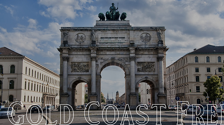 Gold Coast Free Font Family