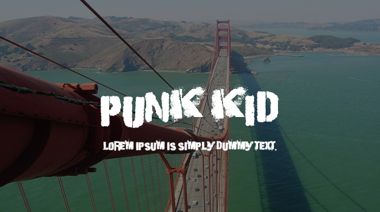 Punk Kid Font