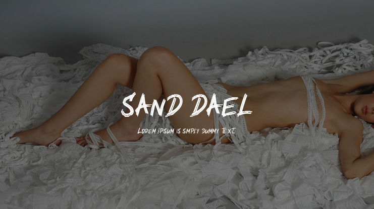 SAND DAEL Font