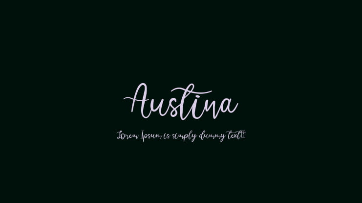 Austina Font