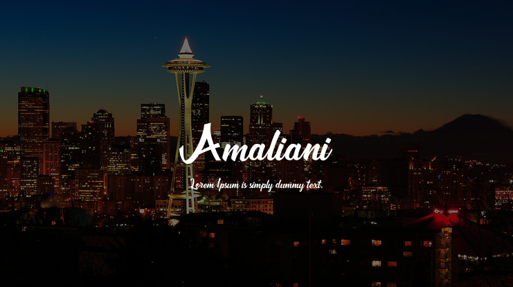 Amaliani Font