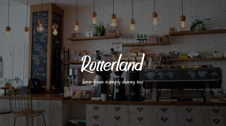 Rotterland Font