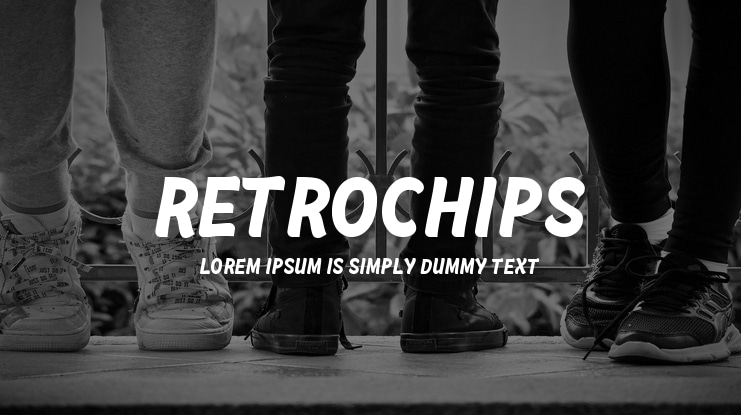 Retrochips Font