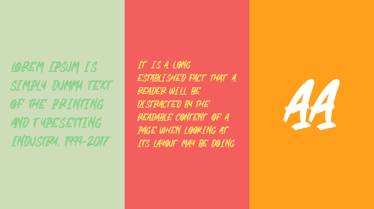 Black & Blue Font Family