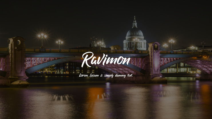 Ravimon Font