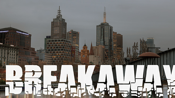 Breakaway Font