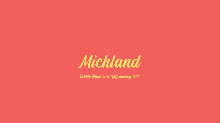Michland Font