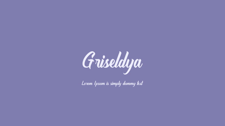 Griseldya Font
