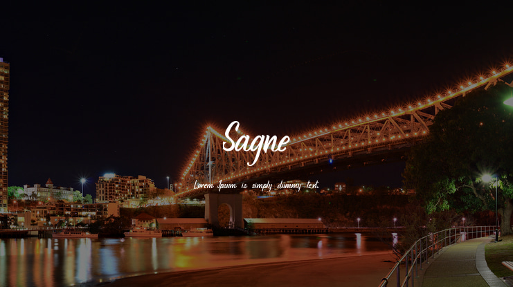 Sagne Font