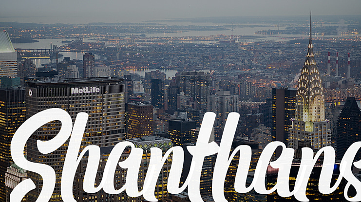 Shanthans Font