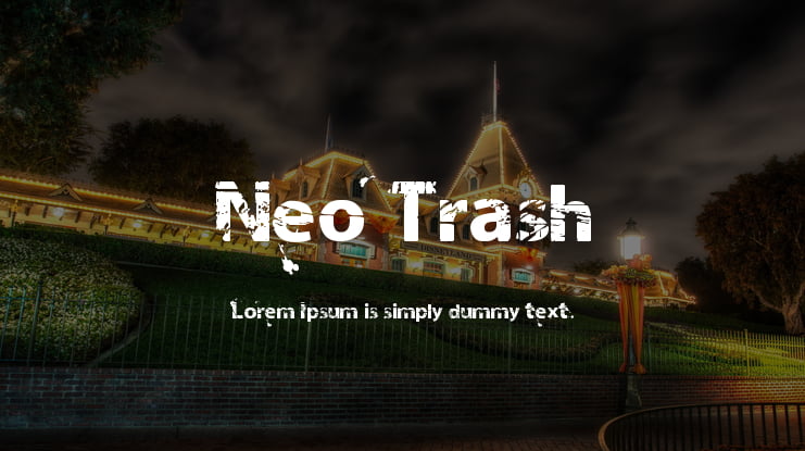 Neo Trash Font